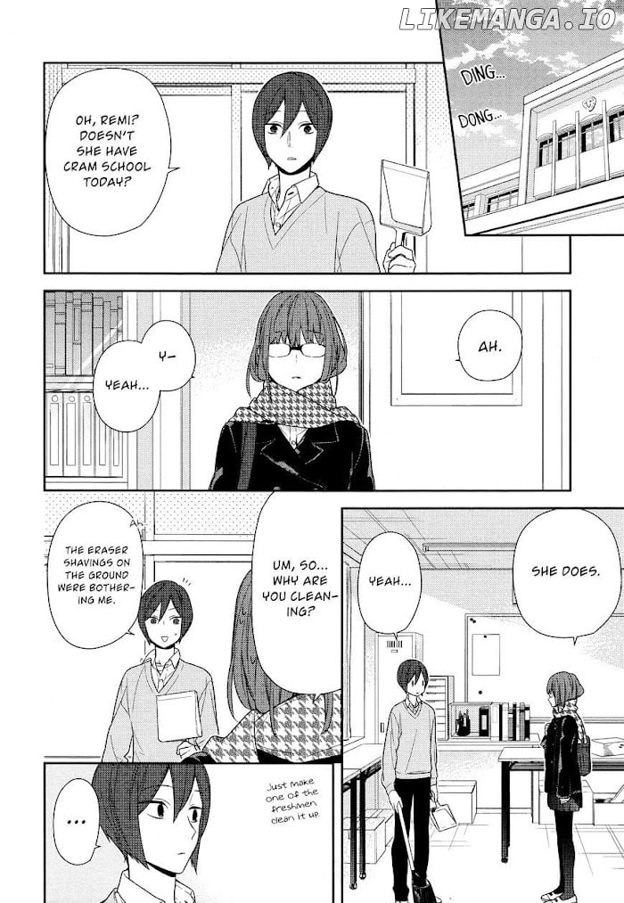 Hori-san to Miyamura-kun chapter 61 - page 2