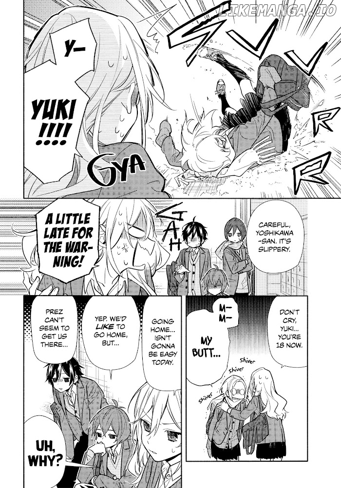 Hori-san to Miyamura-kun chapter 101 - page 2