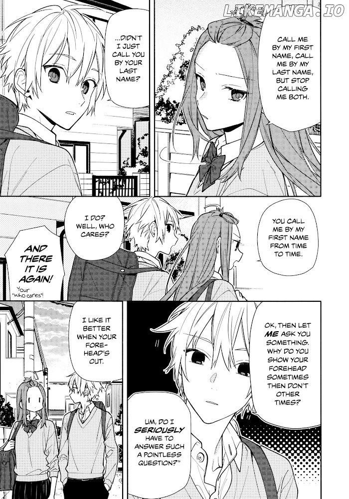 Hori-san to Miyamura-kun chapter 120 - page 7