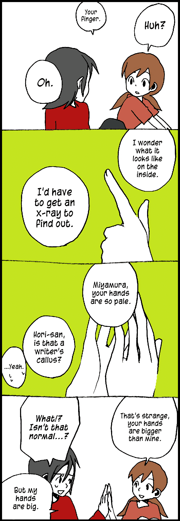 Hori-san to Miyamura-kun chapter 15 - page 7