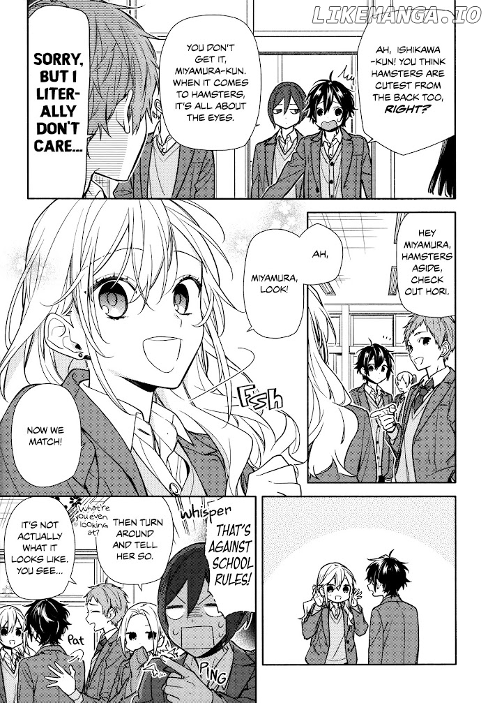 Hori-san to Miyamura-kun chapter 115 - page 3