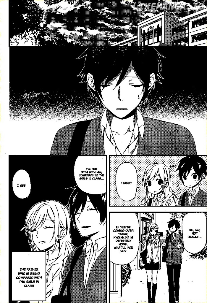 Hori-san to Miyamura-kun chapter 27 - page 12