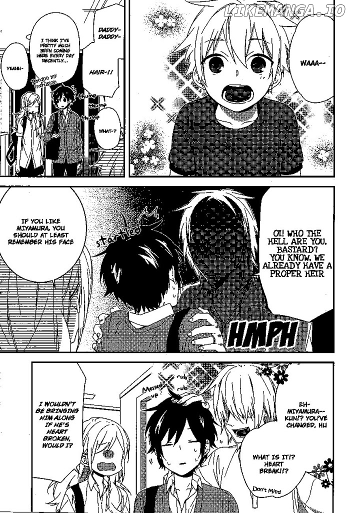 Hori-san to Miyamura-kun chapter 27 - page 13