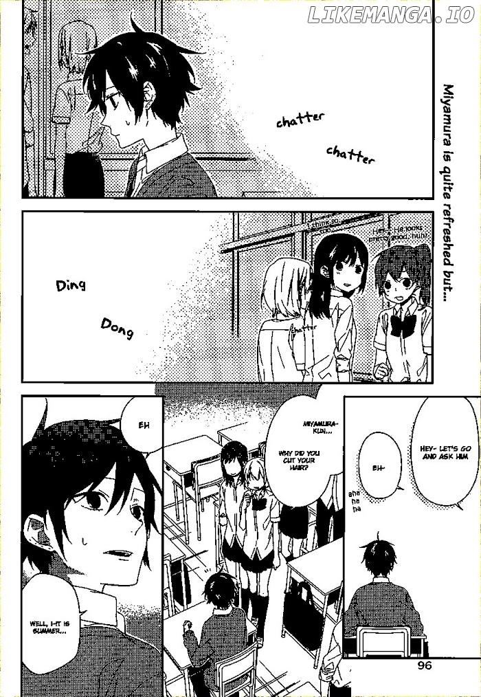 Hori-san to Miyamura-kun chapter 27 - page 8