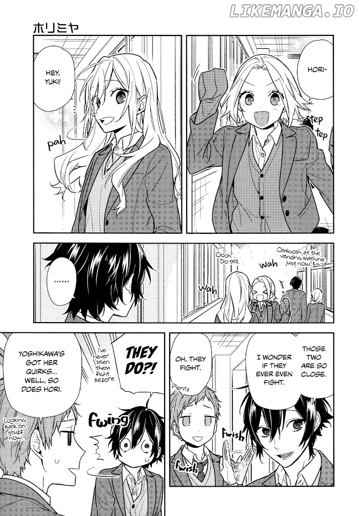 Hori-san to Miyamura-kun chapter 111 - page 5