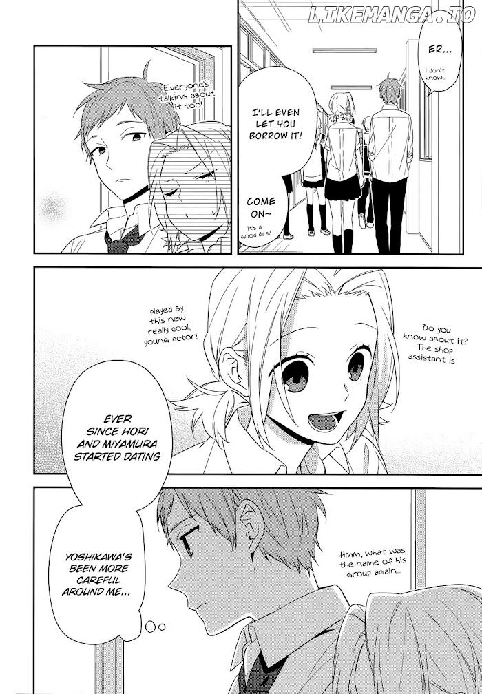 Hori-san to Miyamura-kun chapter 35 - page 4