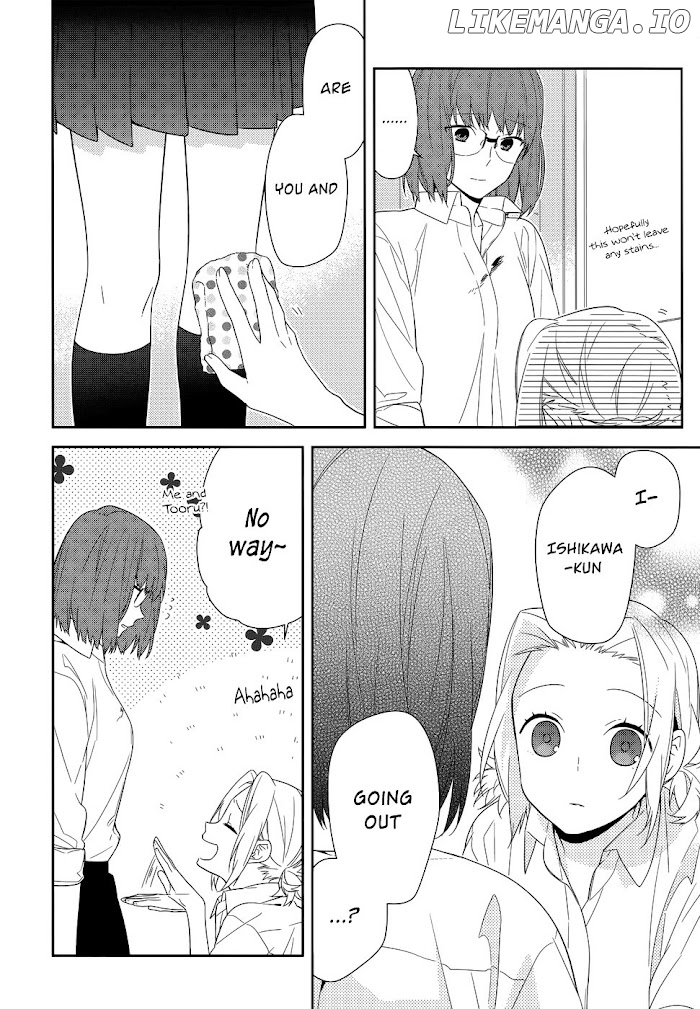 Hori-san to Miyamura-kun chapter 35 - page 8