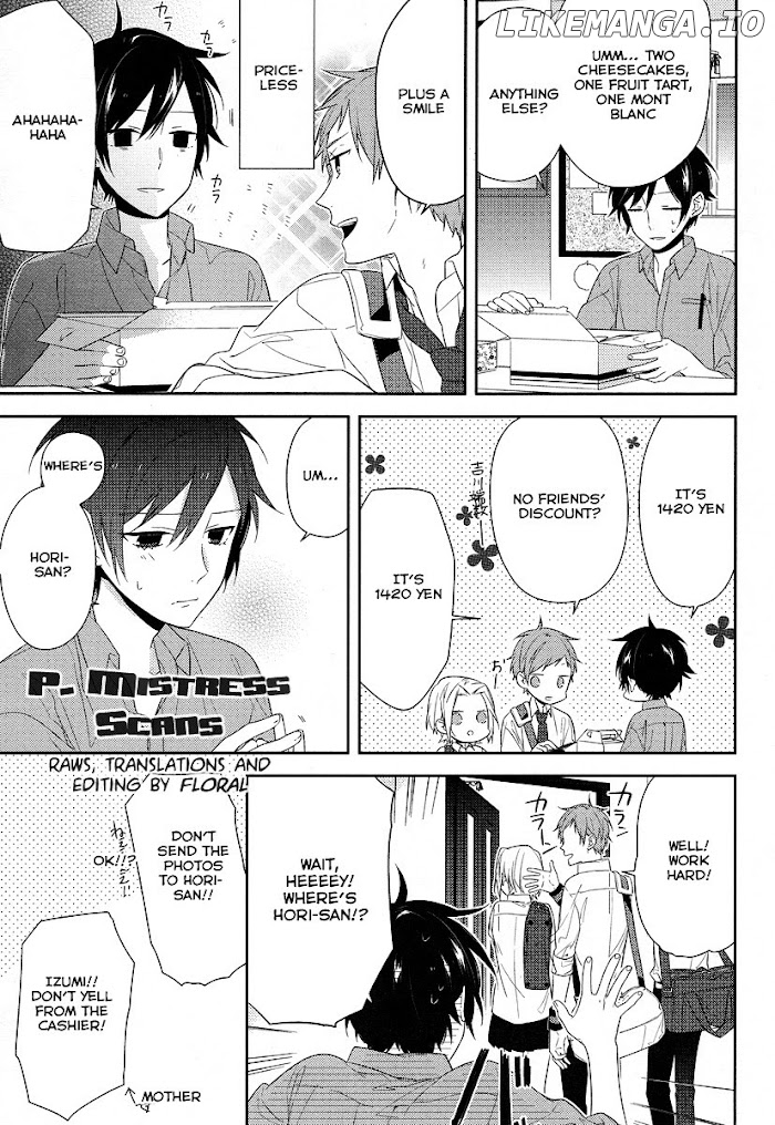 Hori-san to Miyamura-kun chapter 28 - page 3