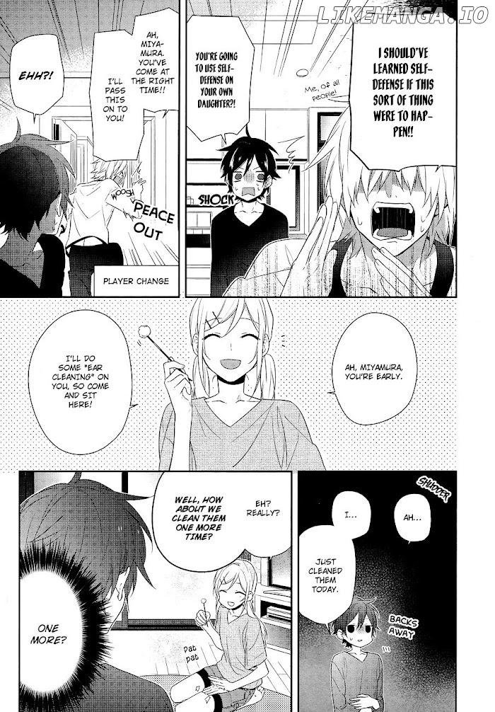 Hori-san to Miyamura-kun chapter 32 - page 12