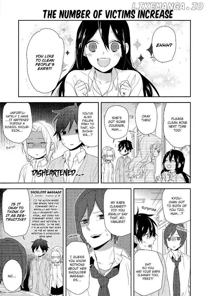 Hori-san to Miyamura-kun chapter 32 - page 16