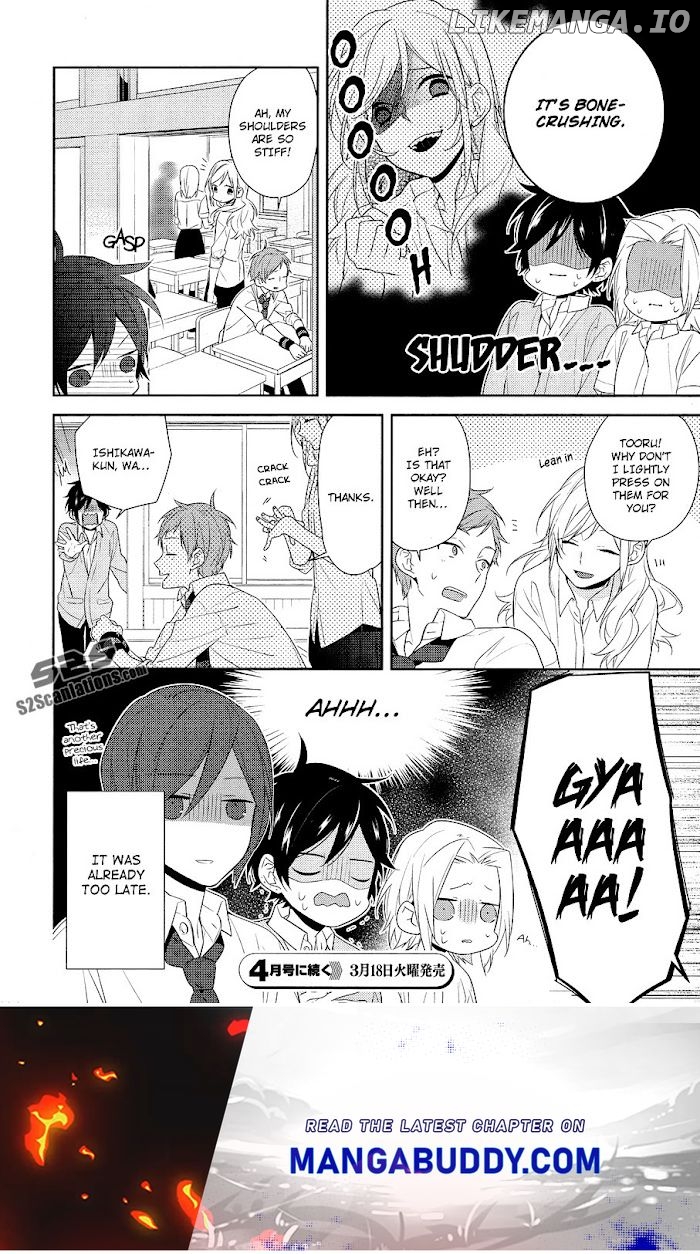 Hori-san to Miyamura-kun chapter 32 - page 17