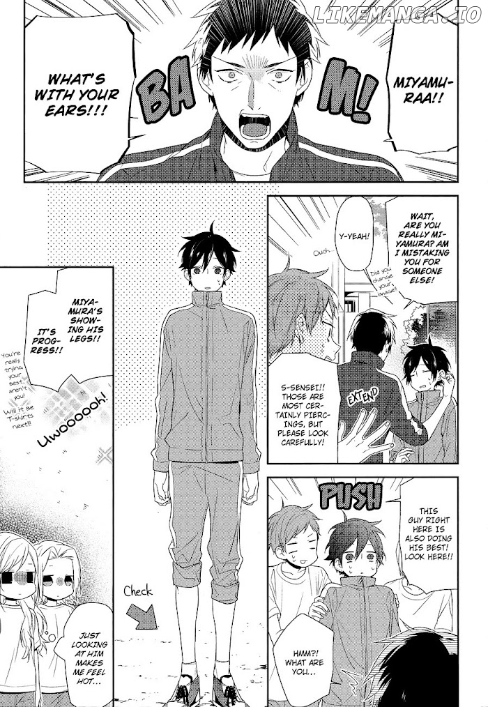 Hori-san to Miyamura-kun chapter 32 - page 4