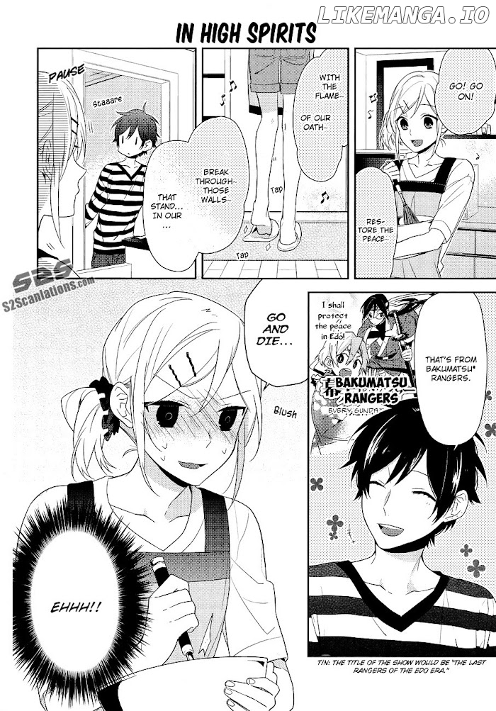 Hori-san to Miyamura-kun chapter 32 - page 7