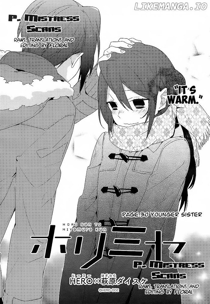 Hori-san to Miyamura-kun chapter 30 - page 3