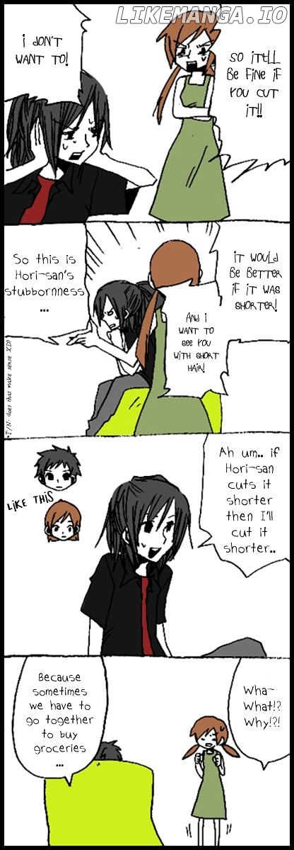 Hori-san to Miyamura-kun chapter 3 - page 5