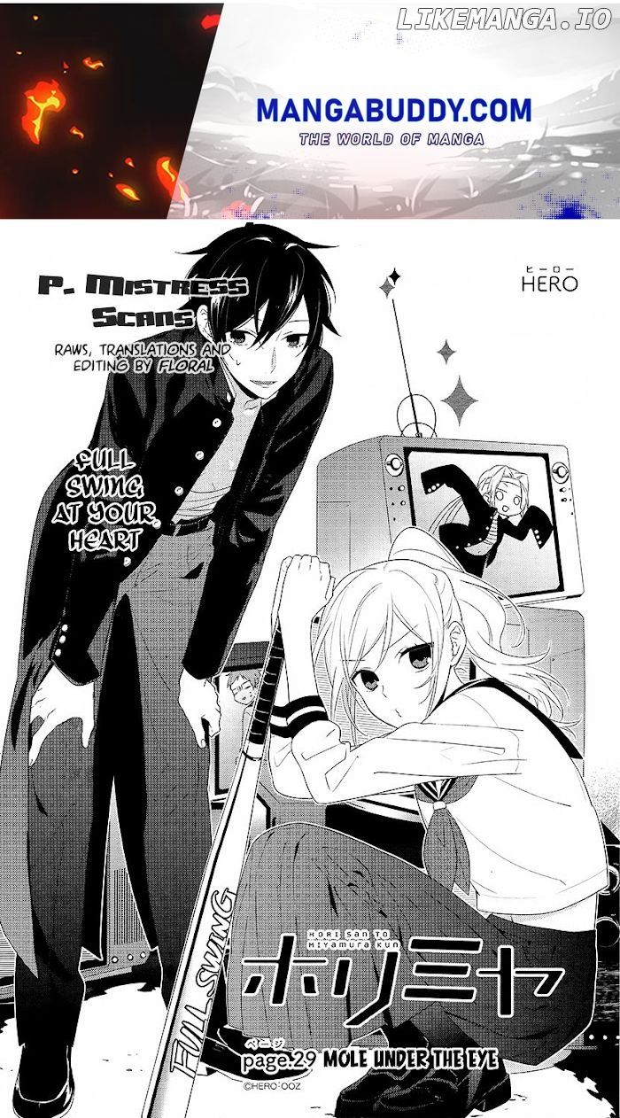 Hori-san to Miyamura-kun chapter 29 - page 1