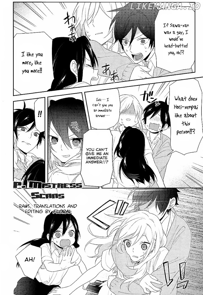 Hori-san to Miyamura-kun chapter 29 - page 16