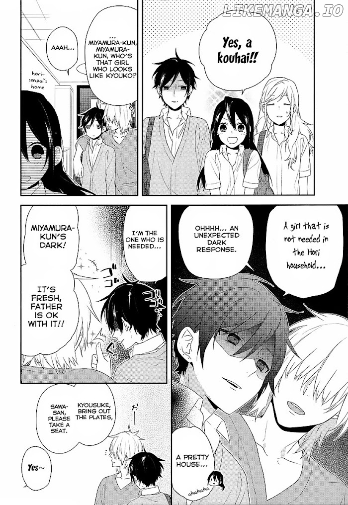 Hori-san to Miyamura-kun chapter 29 - page 20