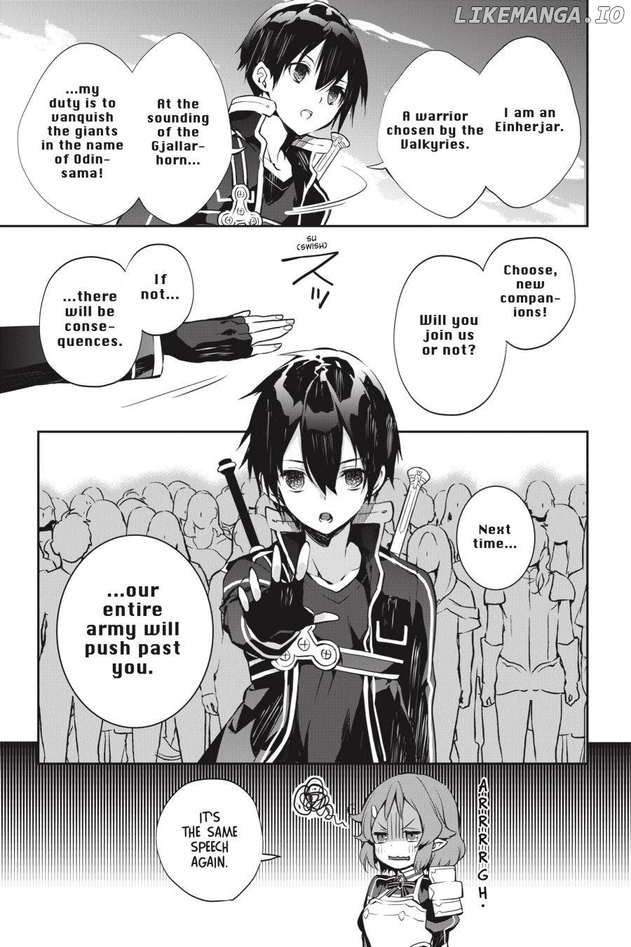Sword Art Online - Girls Ops chapter 41 - page 3