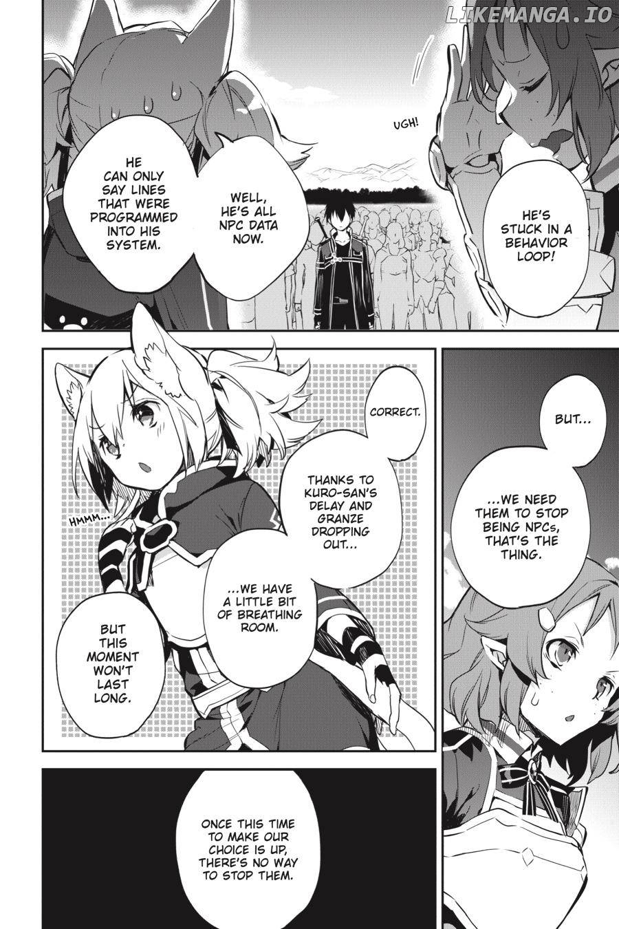 Sword Art Online - Girls Ops chapter 41 - page 4