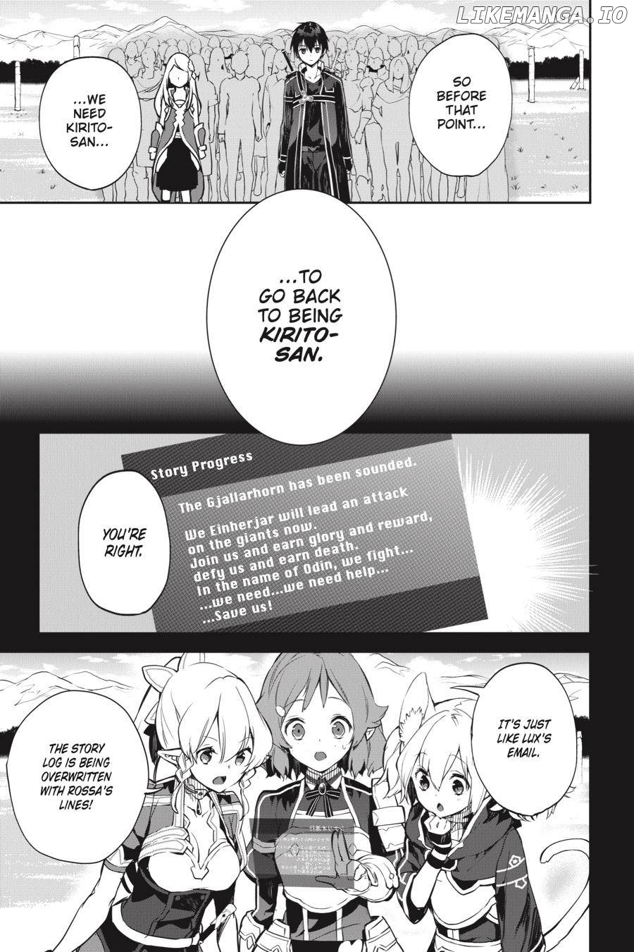 Sword Art Online - Girls Ops chapter 41 - page 5