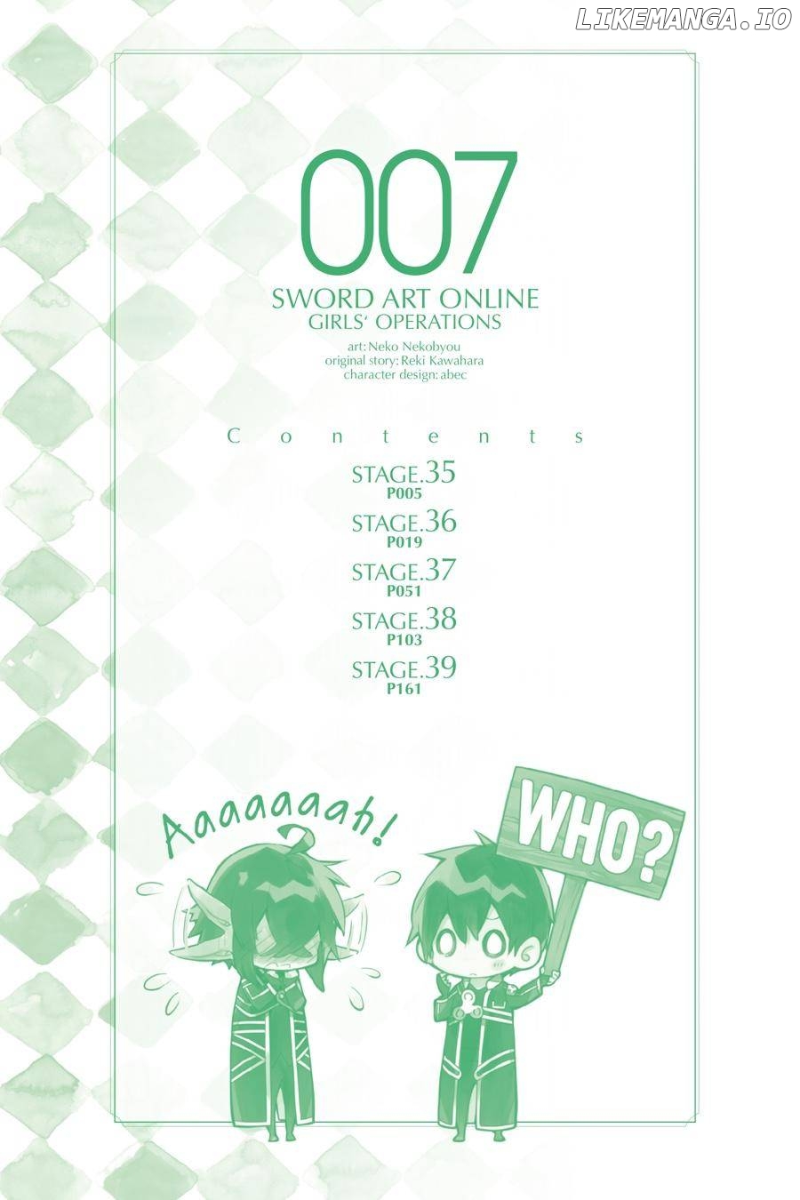 Sword Art Online - Girls Ops chapter 35 - page 3