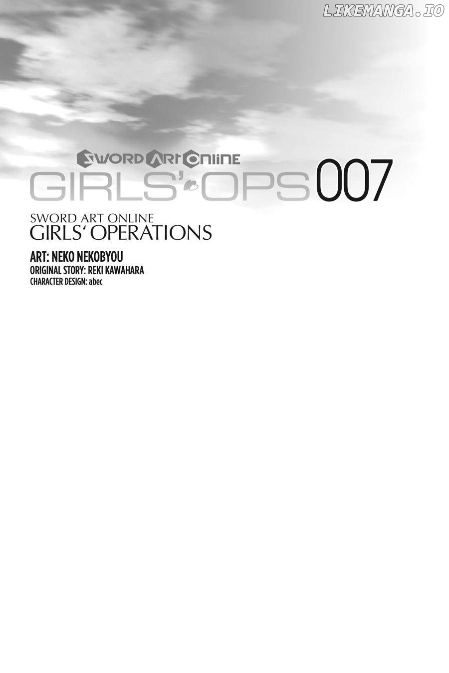 Sword Art Online - Girls Ops chapter 35 - page 4