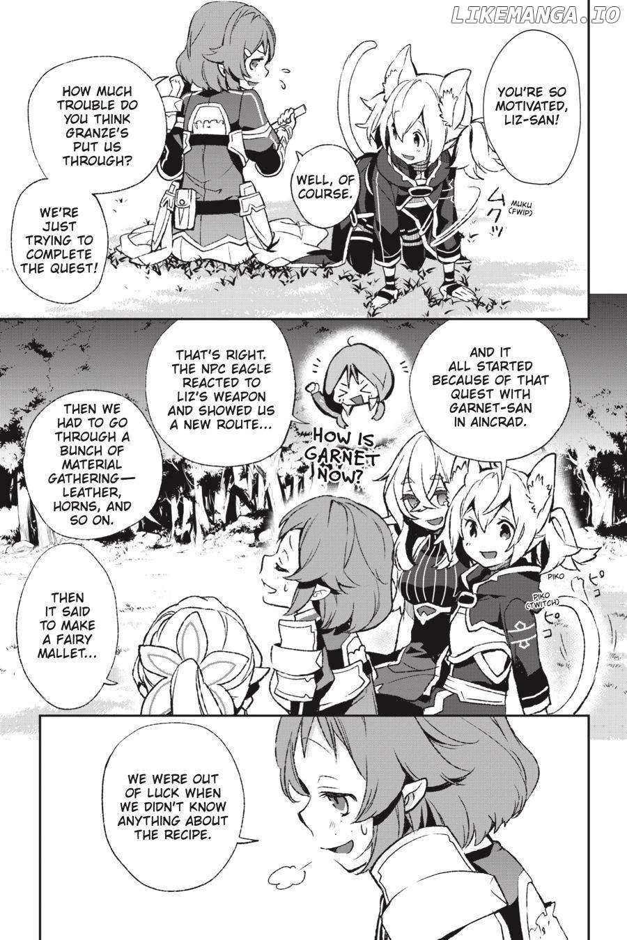 Sword Art Online - Girls Ops chapter 35 - page 8