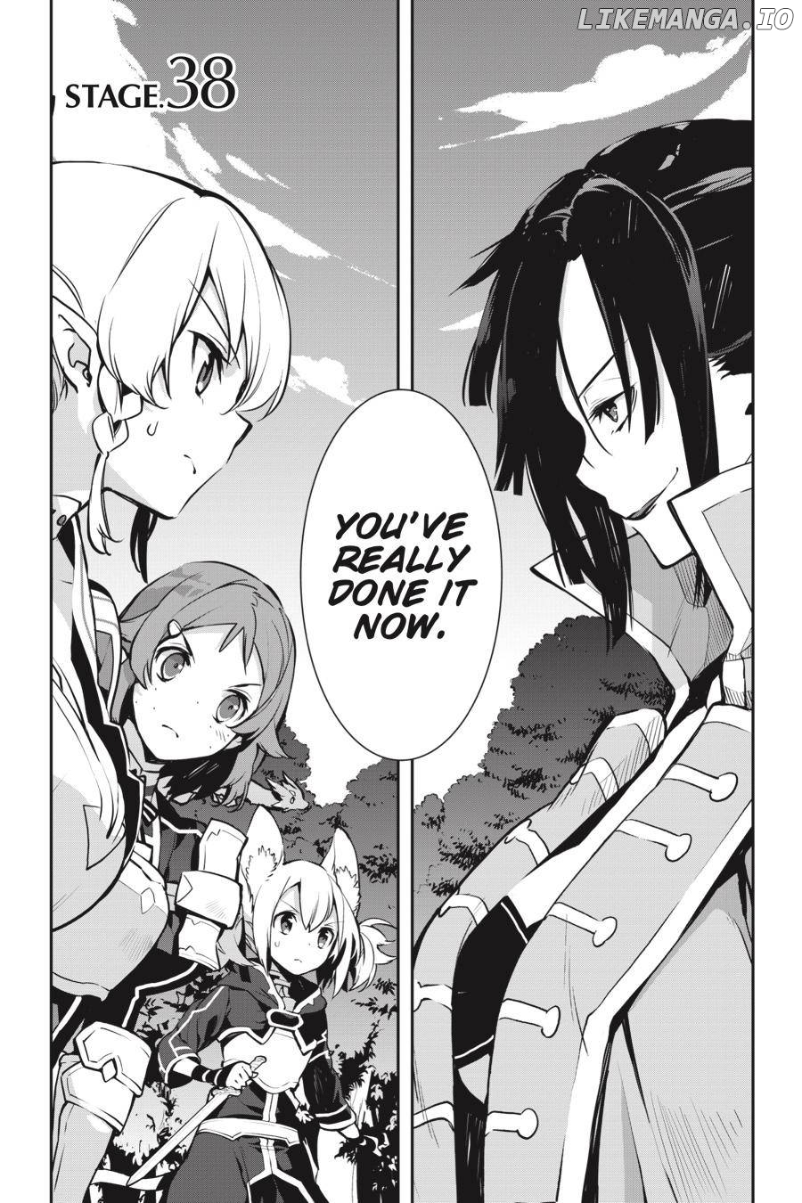 Sword Art Online - Girls Ops chapter 38 - page 1