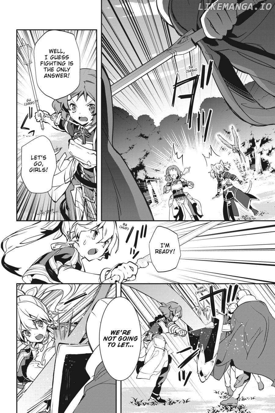 Sword Art Online - Girls Ops chapter 38 - page 10