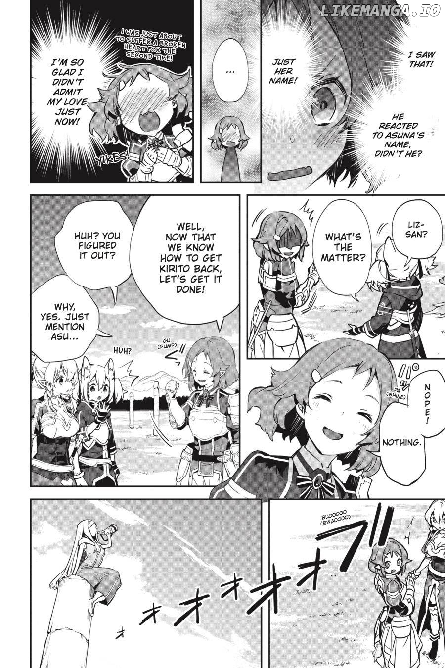 Sword Art Online - Girls Ops chapter 42 - page 8
