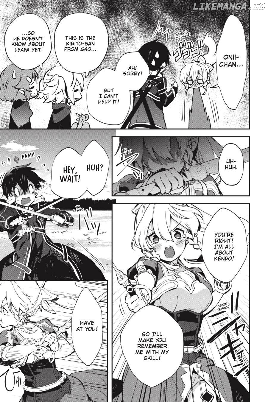 Sword Art Online - Girls Ops chapter 44 - page 3