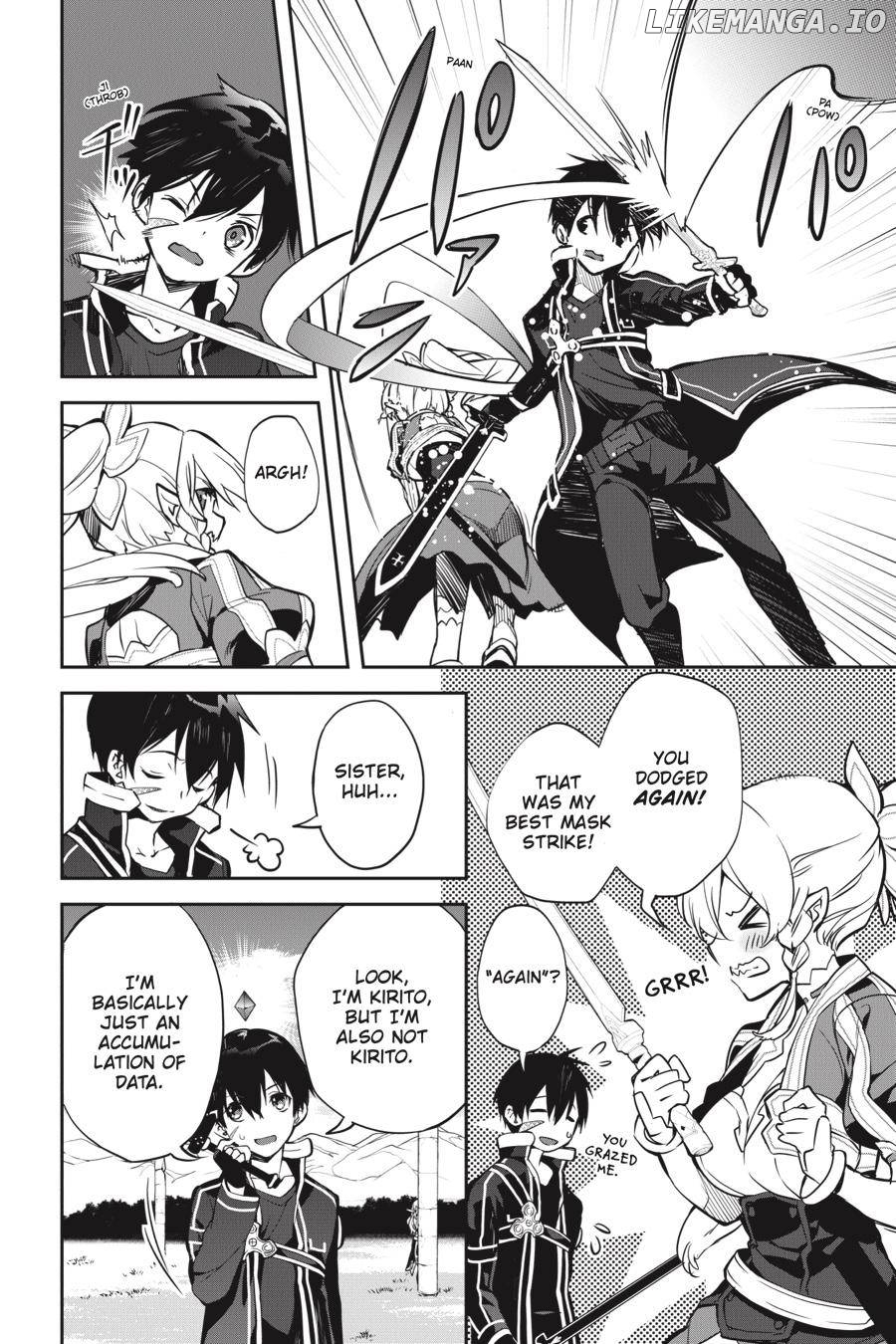 Sword Art Online - Girls Ops chapter 44 - page 4