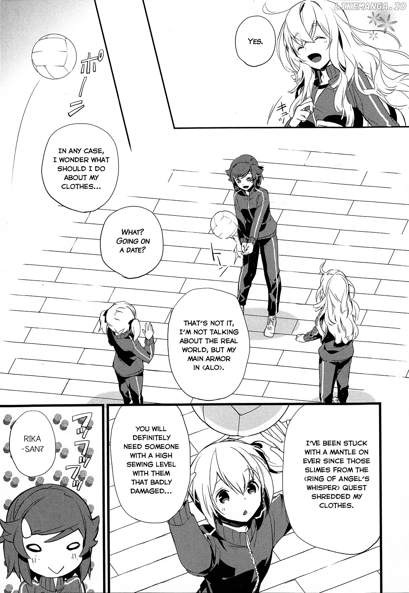 Sword Art Online - Girls Ops chapter 6 - page 7