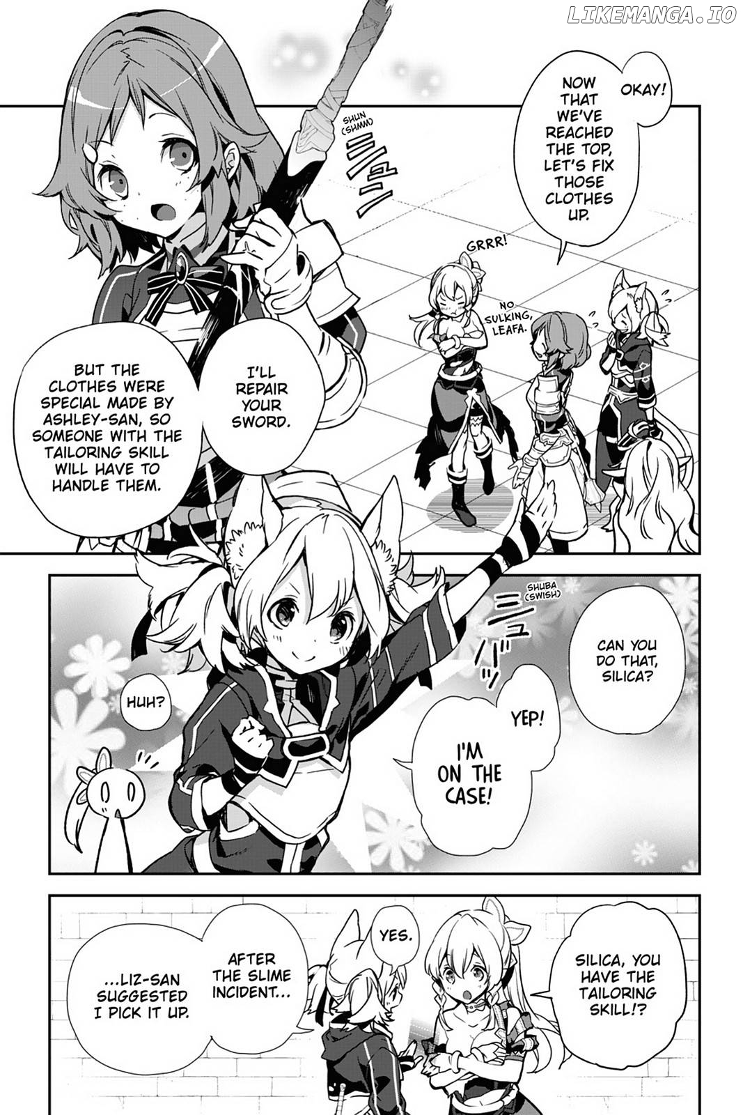 Sword Art Online - Girls Ops chapter 32 - page 5