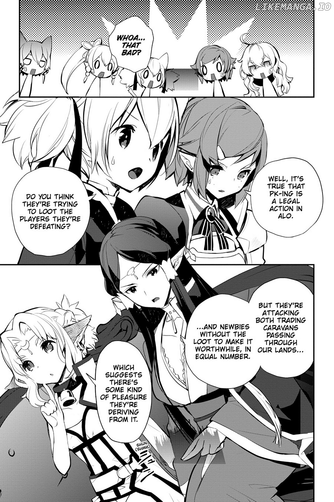 Sword Art Online - Girls Ops chapter 11 - page 19