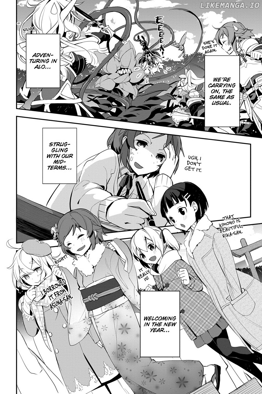 Sword Art Online - Girls Ops chapter 11 - page 2