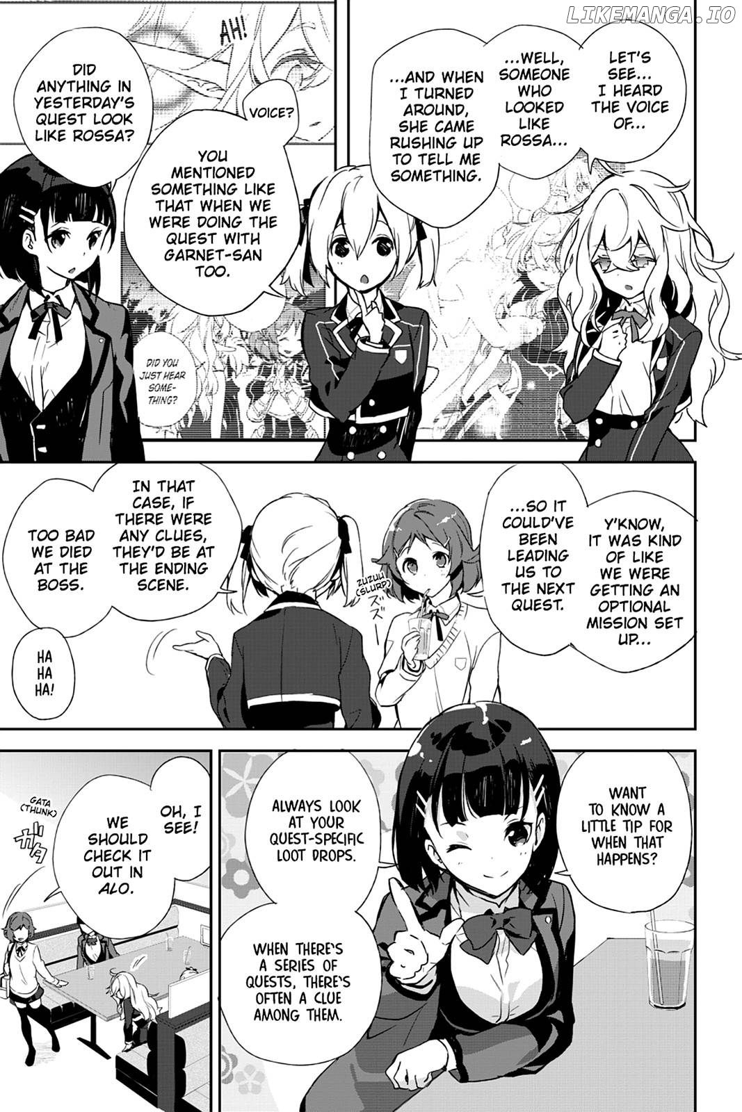 Sword Art Online - Girls Ops chapter 26 - page 9
