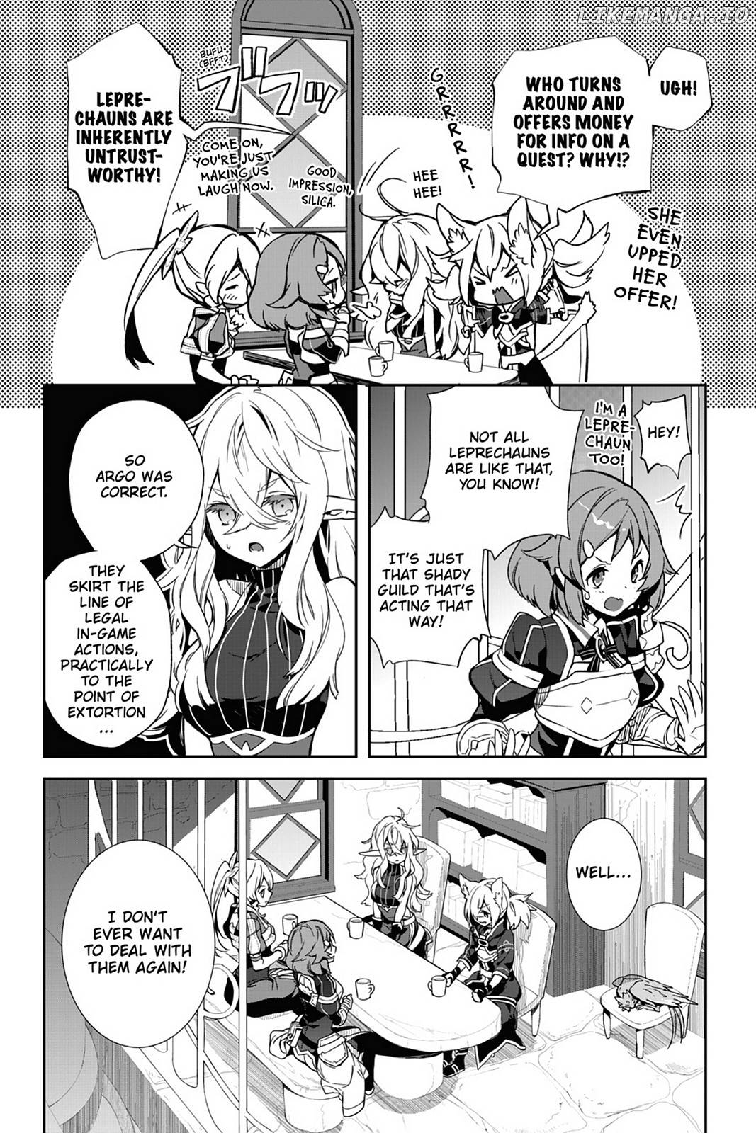 Sword Art Online - Girls Ops chapter 29 - page 4