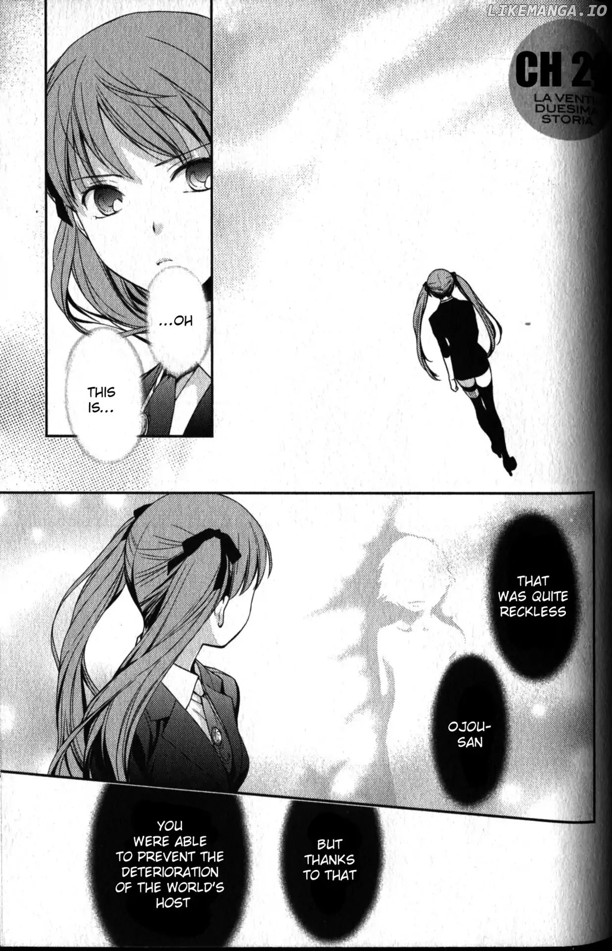Arcana Famiglia - Amore Mangiare Cantare! chapter 22 - page 2
