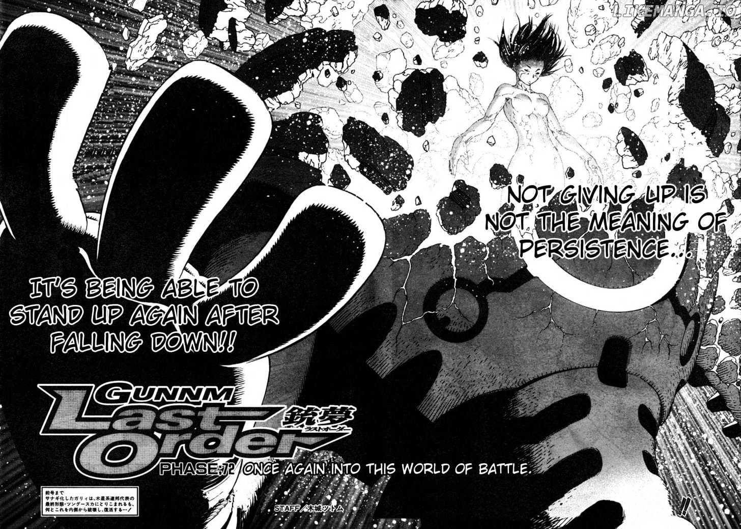 Battle Angel Alita: Last Order chapter 72 - page 2