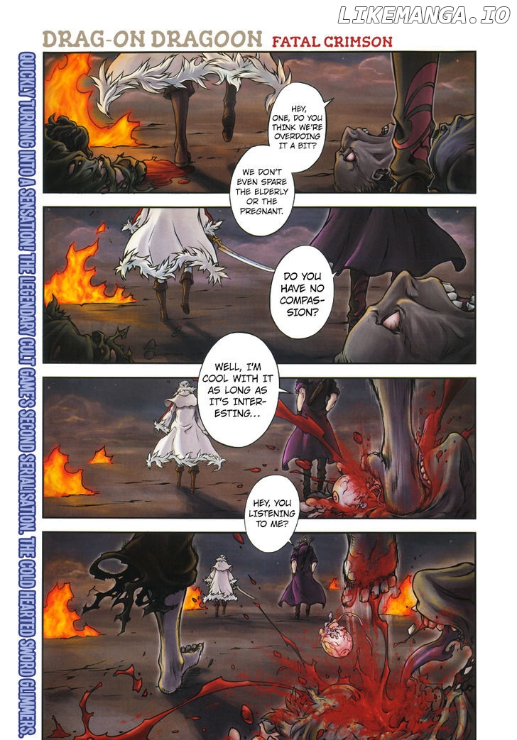 Drag-On Dragoon - Shi ni Itaru Aka chapter 2 - page 2