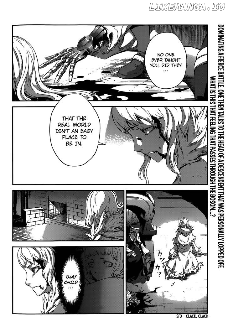Drag-On Dragoon - Shi ni Itaru Aka chapter 4 - page 2
