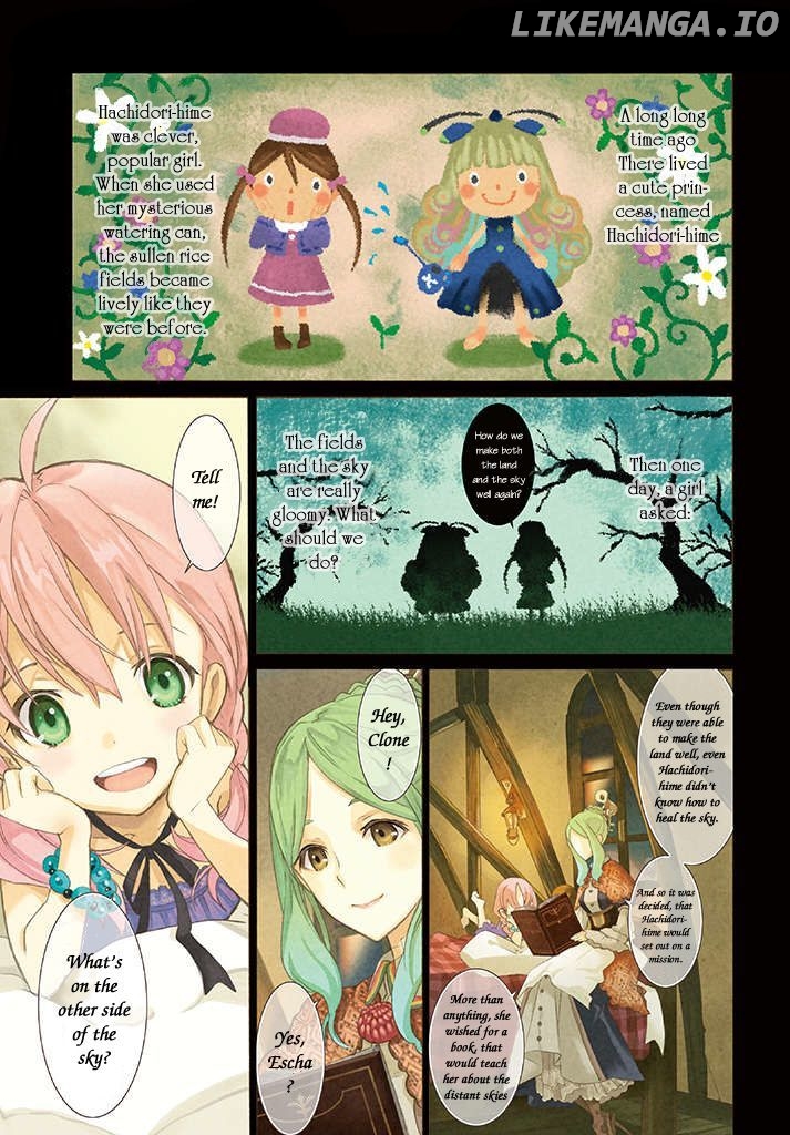 Escha & Logy no Atelier - Tasogare no Sora no Renkinjutsushi chapter 1 - page 3