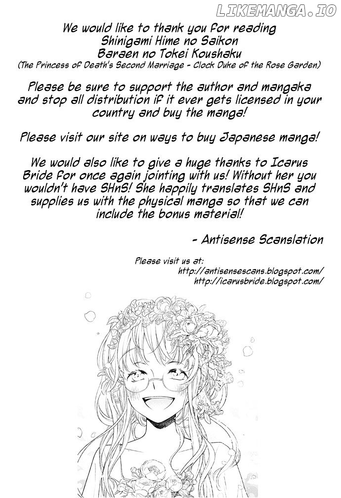 Shinigamihime no Saikon - Baraen no Tokei Koushaku chapter 2 - page 1