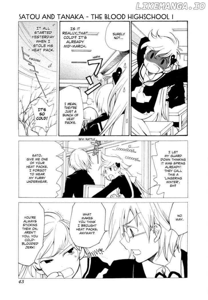 Satou-kun to Tanaka-san - The Blood Highschool chapter 3 - page 3