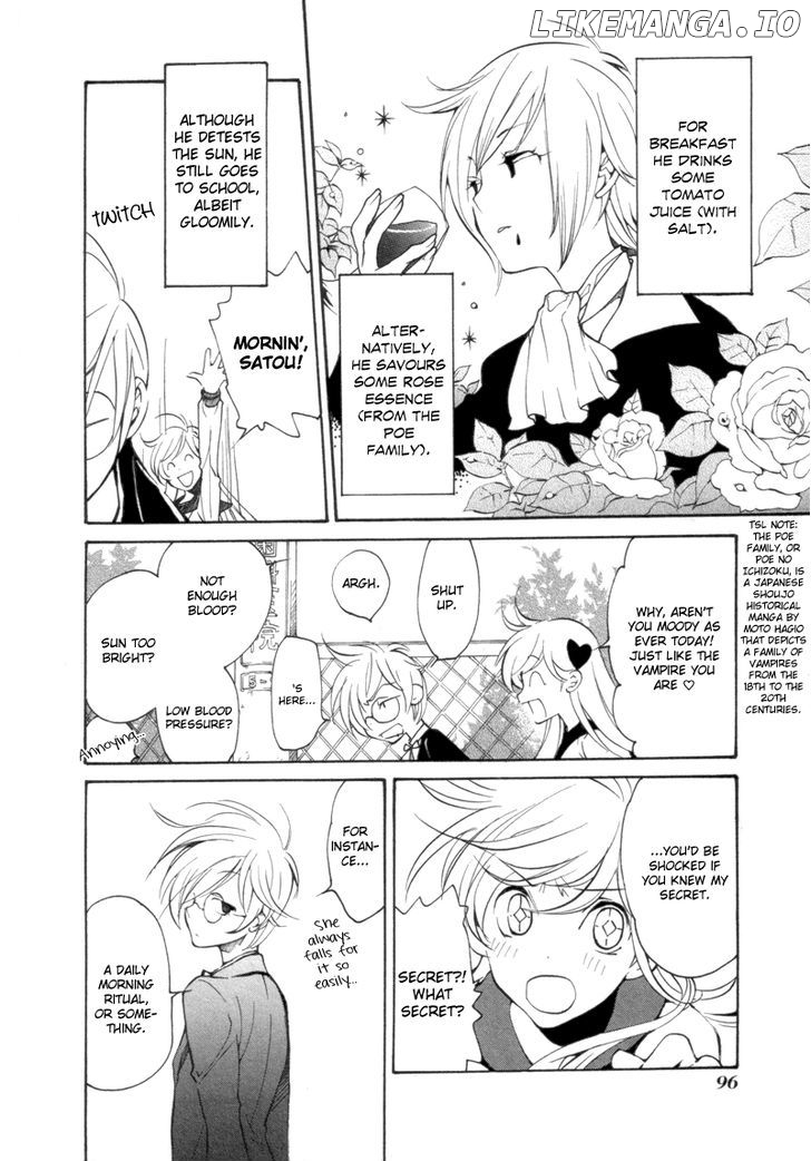 Satou-kun to Tanaka-san - The Blood Highschool chapter 6.5 - page 2