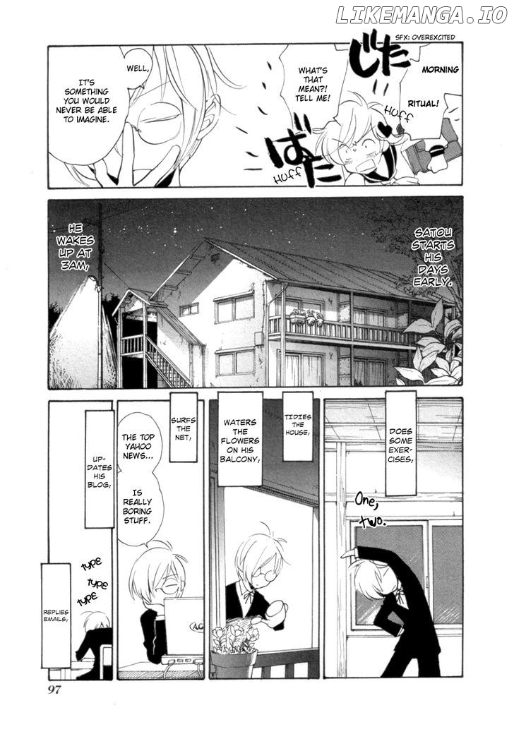 Satou-kun to Tanaka-san - The Blood Highschool chapter 6.5 - page 3