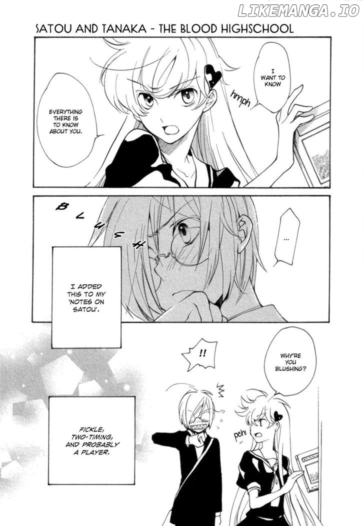 Satou-kun to Tanaka-san - The Blood Highschool chapter 8 - page 11