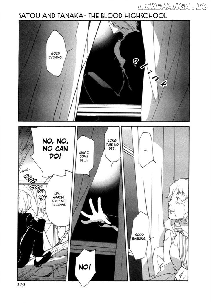 Satou-kun to Tanaka-san - The Blood Highschool chapter 8 - page 5
